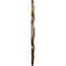 Ekena Millwork Peralta Ceiling Medallion (Fits Canopies up to 4 5/8"), 17 3/4"OD x 3 1/8"ID x 1"P, Rubbed Bronze CM17PERZS - alternate 4